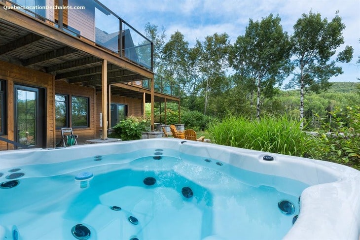 Chalets with spa for rent, a luxurious getaway to relax and rejuvenate